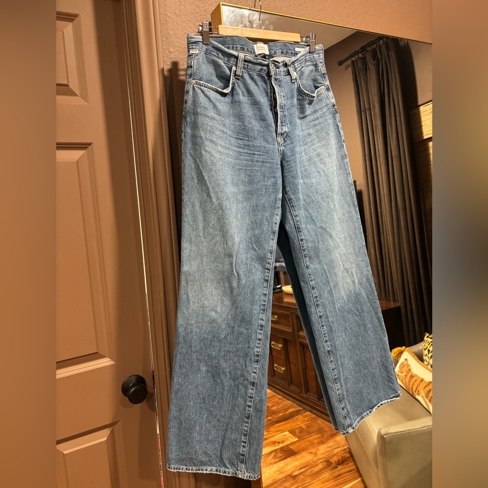 Citizens Of Humanity Annina Straight Wide Leg Jeans size 29 - Picture 2 of 16